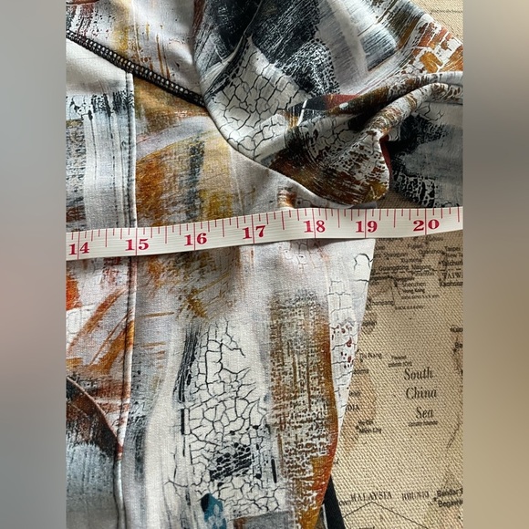 Art Simply by Dolcezza "Kamiros" Jacket Size Medium Art to Wear - Picture 12 of 12